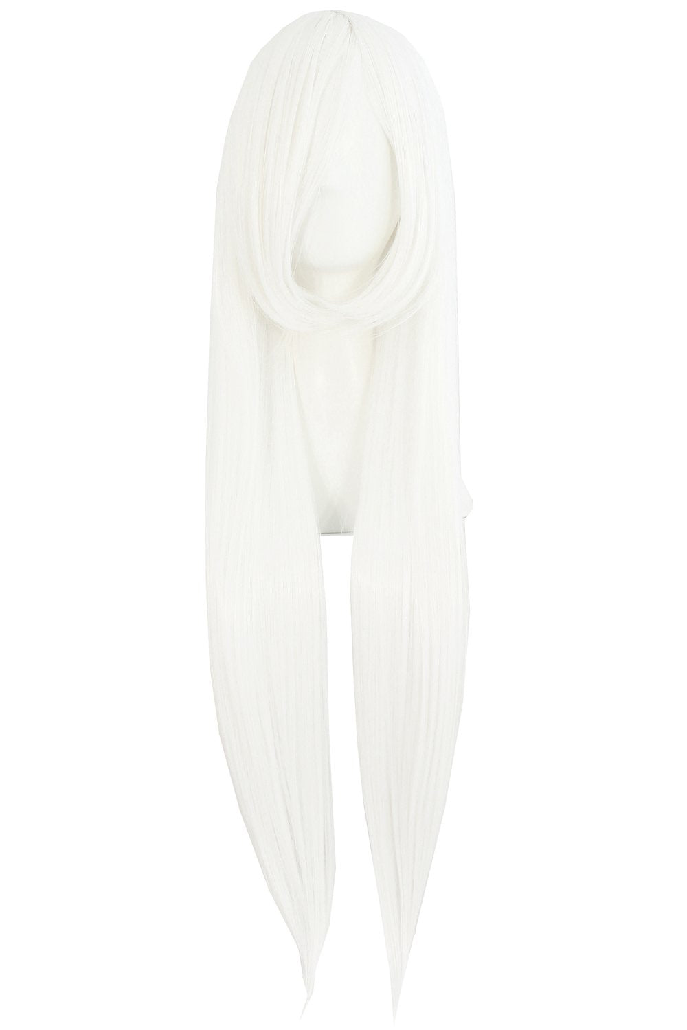 32" 80cm Long Straight Anime Costume Cosplay Wig Party Wig (White)