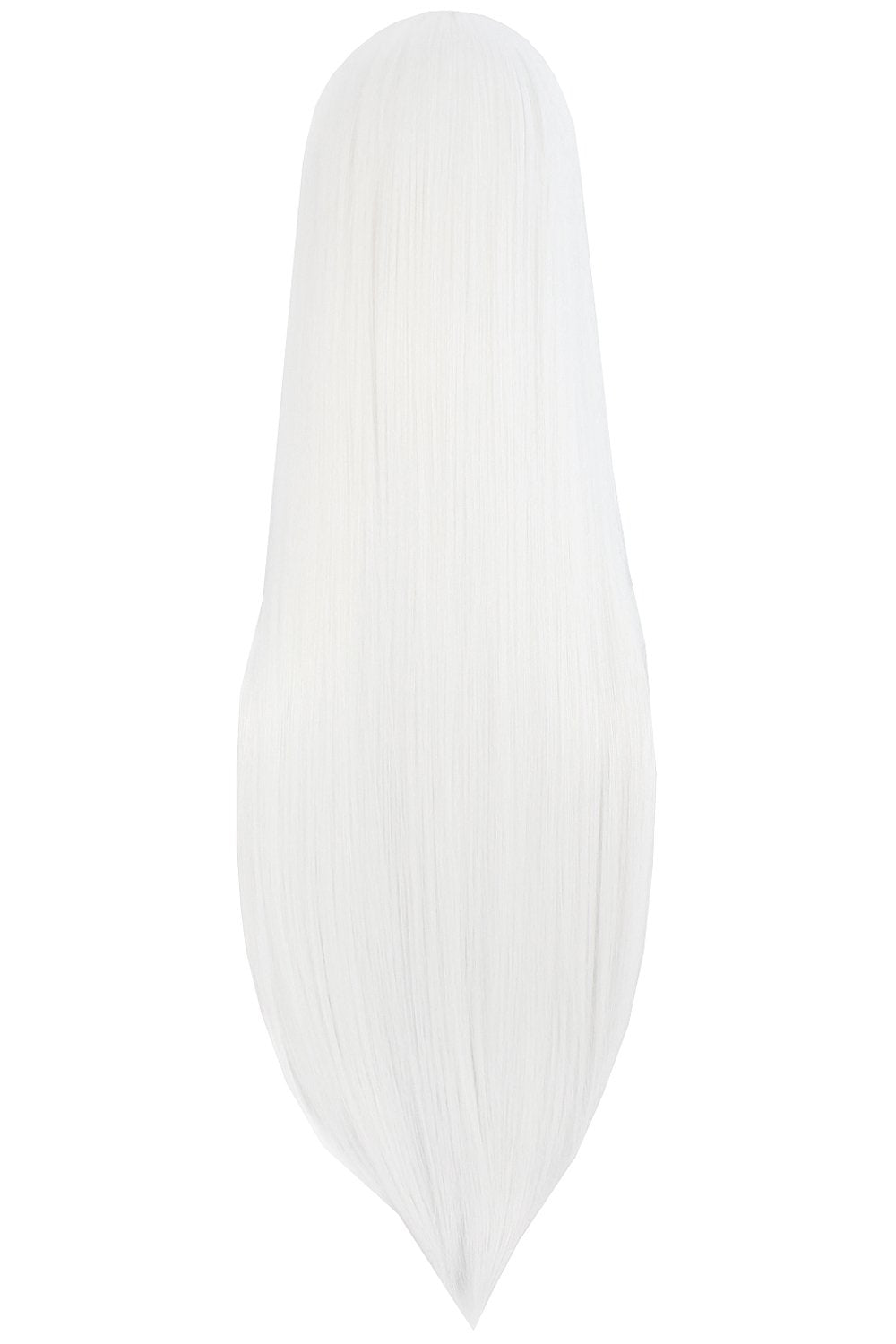 32" 80cm Long Straight Anime Costume Cosplay Wig Party Wig (White)