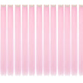 Colored hair extensions 24 Inch Synthetic straight Hair Extensions for Women Girls Kids Gift Single-Colors Party Clip in Synthetic Hairpiece