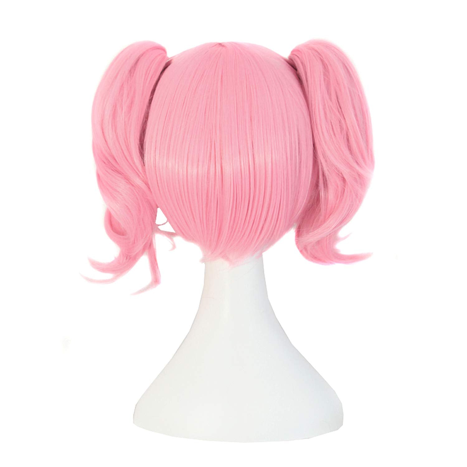 35 cm  Sweet and Lovely Straight Anime Cosplay Wig (Pink)