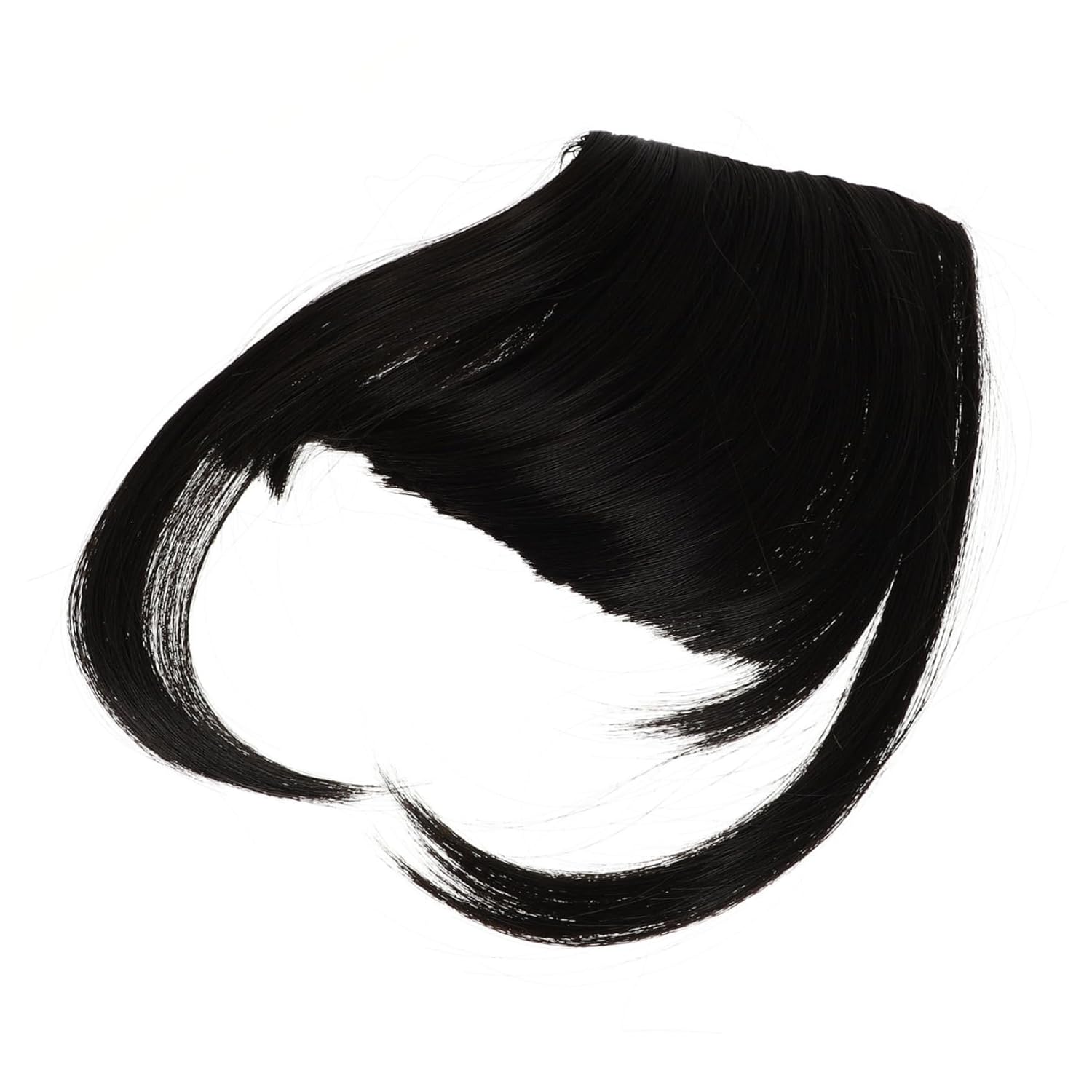 Fake Bangs Air Hair Bangs Head Hair Replacement Dress up Fake Wig Bangs with Temples False Bangs Fake Hair Bangs Cosplay Fake Air Bangs Wig Bangs Clip on Bangs Clip on Fringe Bangs